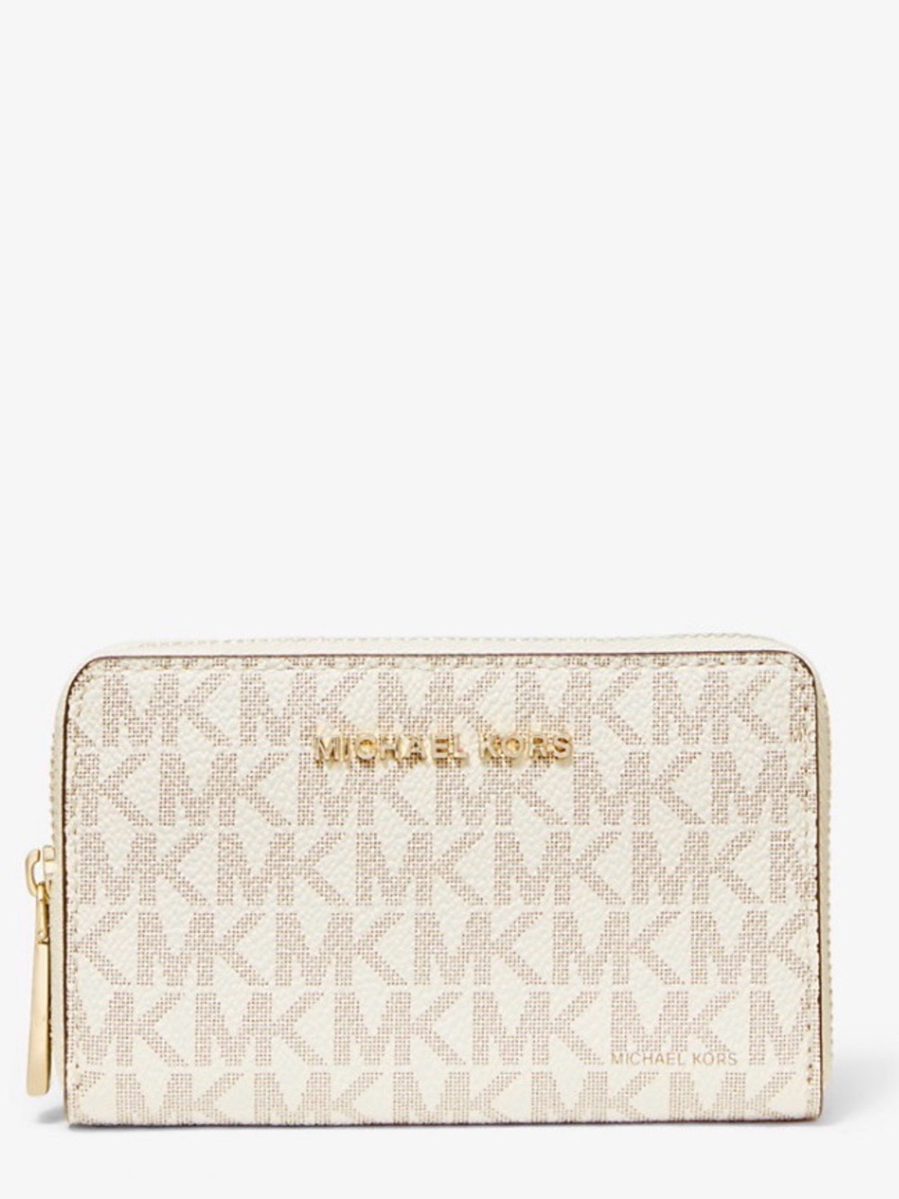 Michael Kors Small Logo and Leather Wallet